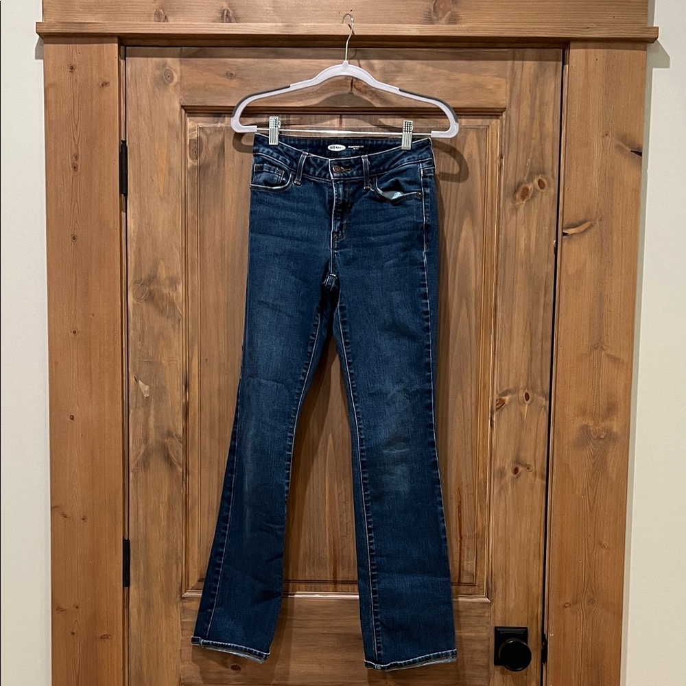 Old Navy Dark Blue Bootcut Jeans